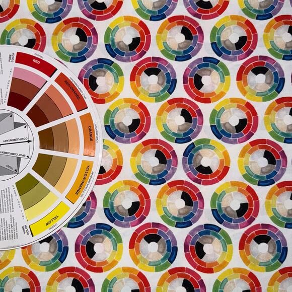 Wheel of Color - Mess Maker by The Paper Curator - Michael Miller Fabrics - 1 YD - Picture 9 of 9